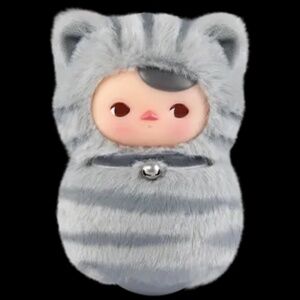 Pop Mart Pucky Roly Poly Kitty - American Shorthair - Vinyl Plush Pop Now - NEW